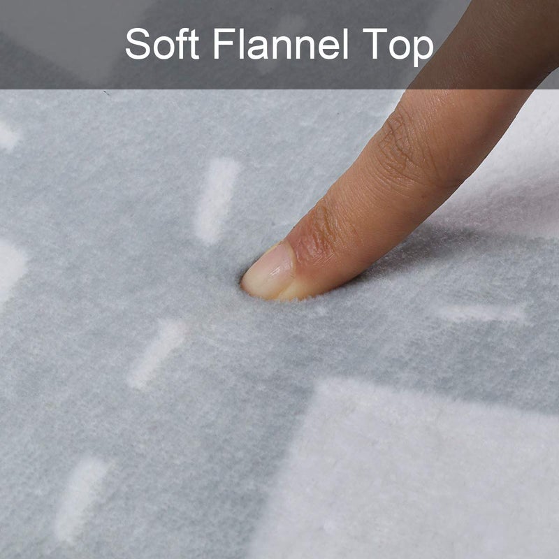 LIVEBOX Road Traffic Kids Play Area Rug 3'x5' Washable Playroom Educational & Fun with Cars and Toys Non-Slip Children Nursery Rugs for Living Room Bedroom Classroom Entryway Kids Tent - Image 4